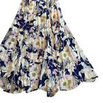 Yumi Kim  Bora Bora Navy Dream Maxi Dress Sleeveless Silk Size Medium Women's Photo 5