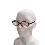 TIJN Eyeglass Frames Womens Tortoise Brown Oval Optical TR30270 51 Photo 1