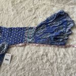Free People Top Magic Mystery Tunic Sky Flare Sleeves Printed Blue S NWT New Photo 10