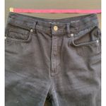 COS  Black Jeans Women's 26 Wide Crop 3/4‎ High Rise Straight Minimal Capsule Photo 10