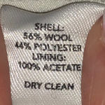 Ann Taylor  Petite Black and White Pinstripe Ann Fit Dress Pants Photo 5