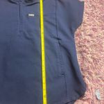 FIGS  Women's Navy Montex Classic Mock Neck Scrub Top Size L classic Photo 4