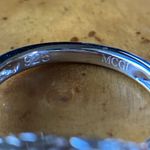 Natural Rainbow Moonstone Sterling Silver Ring Size 5.75 Photo 5