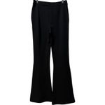 Central Park West  Bloomingdales Black Ponte Flare‎ Leg  Stretchy Size Small $229 Photo 1
