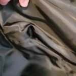 WD.NY ABSTRACT ART TO WEAR LINEN BLEND BUTTON FRONT BLAZER CARDIGAN 8 METALLIC Black Photo 12