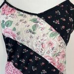Vintage Floral Cami Pajama Set Black Size L Photo 2