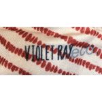 Violet Ray  Eco Women’s Handbag, Light Gray Nylon Envelope Purse Photo 9