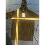 BCBG Maxazria women's M black full zip hooded long sleeve hoodie sweatshirt nwt Photo 2