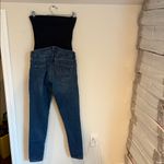 BLANQI Women's Dark Blue Skinny Jeans Maternity 4 Pregnancy Stretch Comfort Photo 3