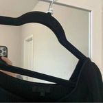 H:ours  One-Shoulder Ribbed Knit Blouse Size S Photo 3