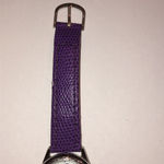 Truce Brand Purple Faux Leather Band Boho Retro Watch Wristwatch Photo 1