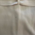 Calvin Klein Vintage Tie-Waist Safari Style Jacket in Ivory Cream Size 4 / Small Photo 9