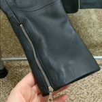 J Brand Lee genuine leather and satin jacket size S Photo 7