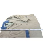 Denim & Co 3X Khaki 100% Cotton Jacket Denim Blue Trim Barn Coat Utility Style Photo 6