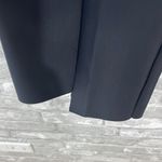 Ecru  Black Nylon Step Hem Pants Photo 1