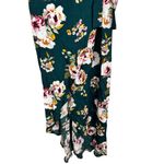 Charlotte Russe  Floral Green Cold Shoulder High Low Wrap Dress Size Small NWT Photo 5