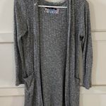 Haute Monde gray hooded sweater Photo 2