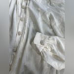 ZARA  Pearl Detail Buttondown Blouse Photo 3