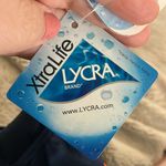 NWT Sporti Piped Splice Wide Strap One Piece Swimsuit, size 40 Blue Photo 6