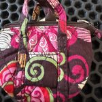 Vera Bradley  Brown and Pink Keychain Ring Photo 3