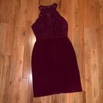 Morgan & Co . burgundy/ maroon mini dress Photo 1