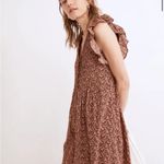 Madewell Pintuck Mini Dress in Florentine Floral size Small Photo 1