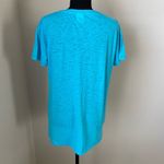 PINK - Victoria's Secret PINK Victoria’s Secret Blue Boyfriend Tee Small Photo 1