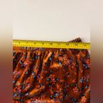 Savage X Fenty psychedelic velvet floral sleep set Top short sleeve Shorts L/XL Orange Size undefined Photo 6