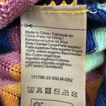 Scotch & Soda  Born to Love Knit Multicolor Chevron Tank Top Size S Photo 9