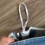 GRLFRND  Blue One-Shoulder Dress Size XS Ellie Denim Mini in No limits Photo 9