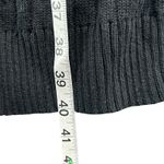 Ralph Lauren Lauren Cable Knit Sweater Dress S Black 3/4 Stretch Preppy Classic Photo 9