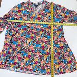 Eloquii Elements Women's Plus Size Tiered Floral Print Easy Dress size 26/28 Photo 5