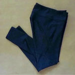 Outdoor Voices  Womens Small Navy Blue Spacedye Leggings Stretch Pants Workout Photo 7