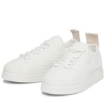 Chloé Chloe Lauren Crochet Sneakers in White Photo 4