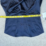 After Six  6888 Strapless Corset Satin Gown Midnight Navy Blue 10 Photo 6