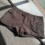 Guess Jeans Brown Tweed Shorts Size 29 Y2K Lined Vintage Style Photo 0