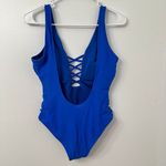 Swimsuit 1 Pc Size Small Blue Color‎ Photo 3