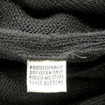 St. John Collection ST. JOHN BASICS Black Santana Knit Long Sleeve Gold Buttons Blazer Size‎ 2 Photo 10