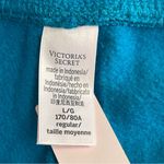 Victoria's Secret Cotton High-Rise Fleece Wide-Leg Lounge Pants Sweatshirt Set Photo 7