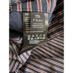 Scotch & Soda Women's Blue Stripe Cropped Button Fly Pleat Trouser Pants XS Photo 4