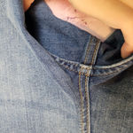 Free People GREAT HEIGHTS SKINNY JEANS DISTRESSED FRINGE RAW ANKLE JEANS W31 Photo 4