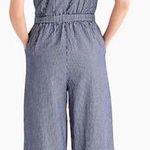 J.Crew NWT Chambray Jumpsuit Striped Photo 1