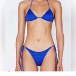 Triangl  Vinca Ribbed Blue Bikini Set Photo 1