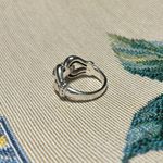 Lagos 925 Sterling Silver Diamond Buckle Derby Ring Size 6 Photo 5