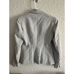 Body By Victoria Gray Pinstripe 4 Blazer Professional Tailored Office Siren Photo 5