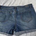 LC Lauren Conrad Lauren Conrad Dark-wash Five Pocket Denim Shorts Size 16 Photo 2
