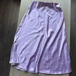 Amazon Purple  Satin Skirt Photo 1