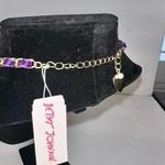 Betsey Johnson SPARKLING MULTICOLOR BEJEWELED FLORAL BUTTERFLY CHAIN NECKLACE Photo 4