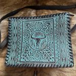 Genuine Leather Long Horn Purse Multiple Photo 1