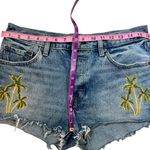 Levi's  501 Wild Dreaming Cut Off Denim Shorts Photo 9